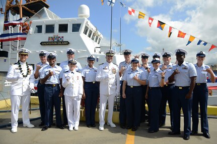 Coast Guard Cutter Galveston Island decommissioned after 26 years of service