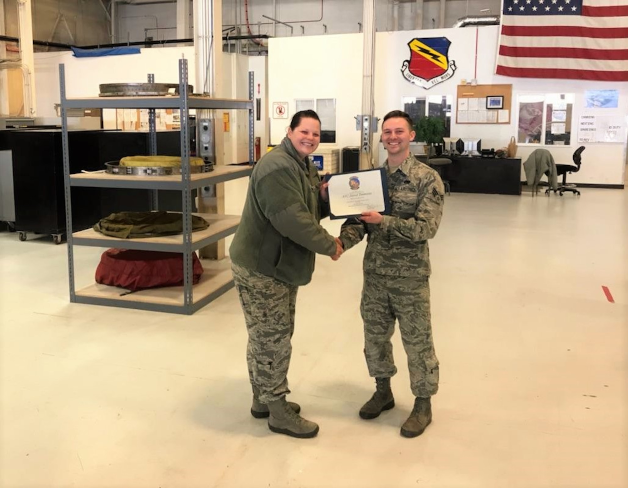 Hill AFB SOAR recipient