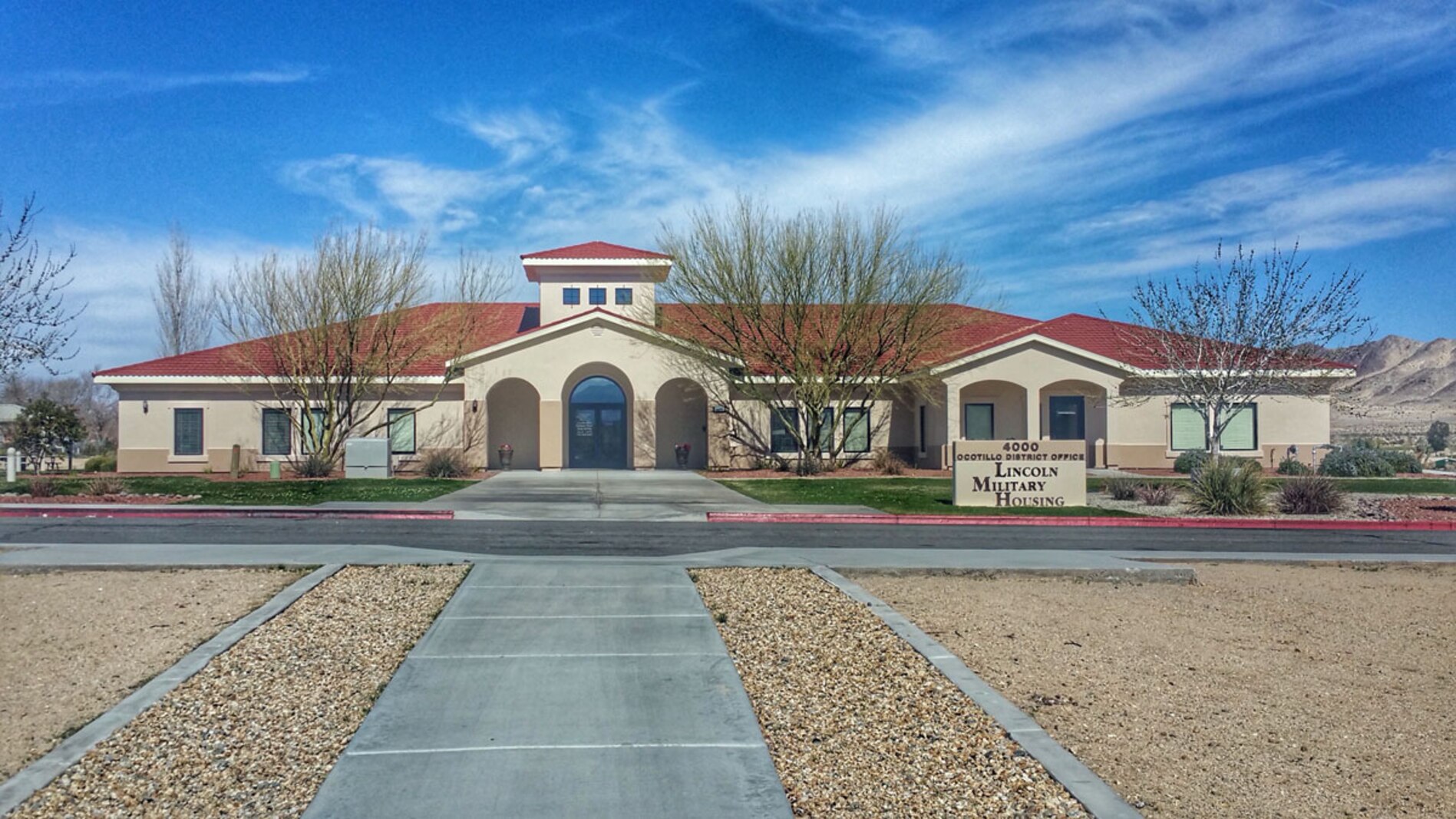 Lincoln Military Housing, Ocotillo District Office.