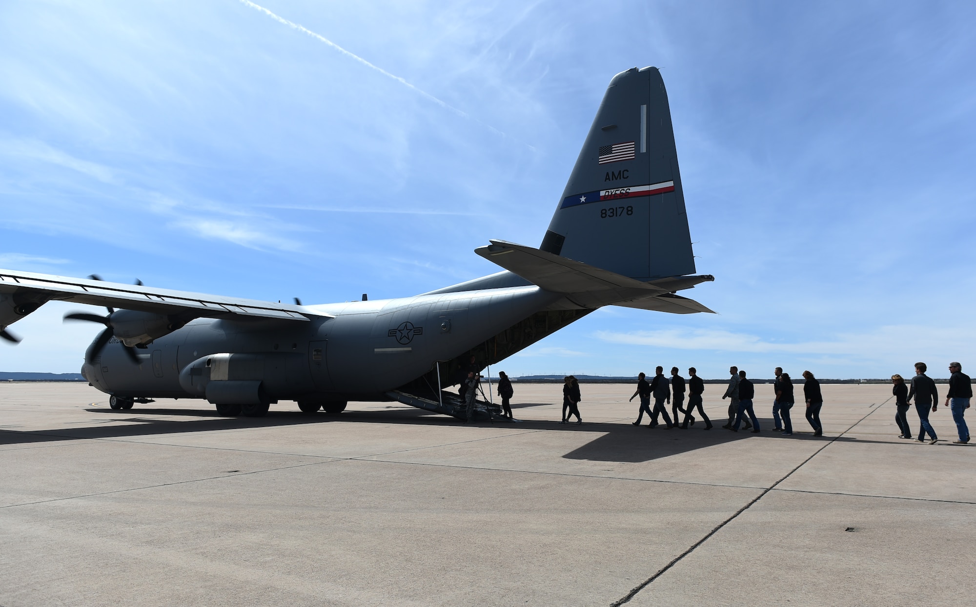 Abilene leaders tour Dyess Air Force Base