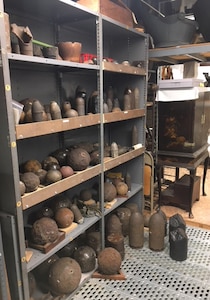 Charleston Museum Civil War ordnance collection.