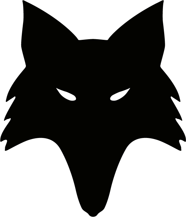 Fox-head-Blk