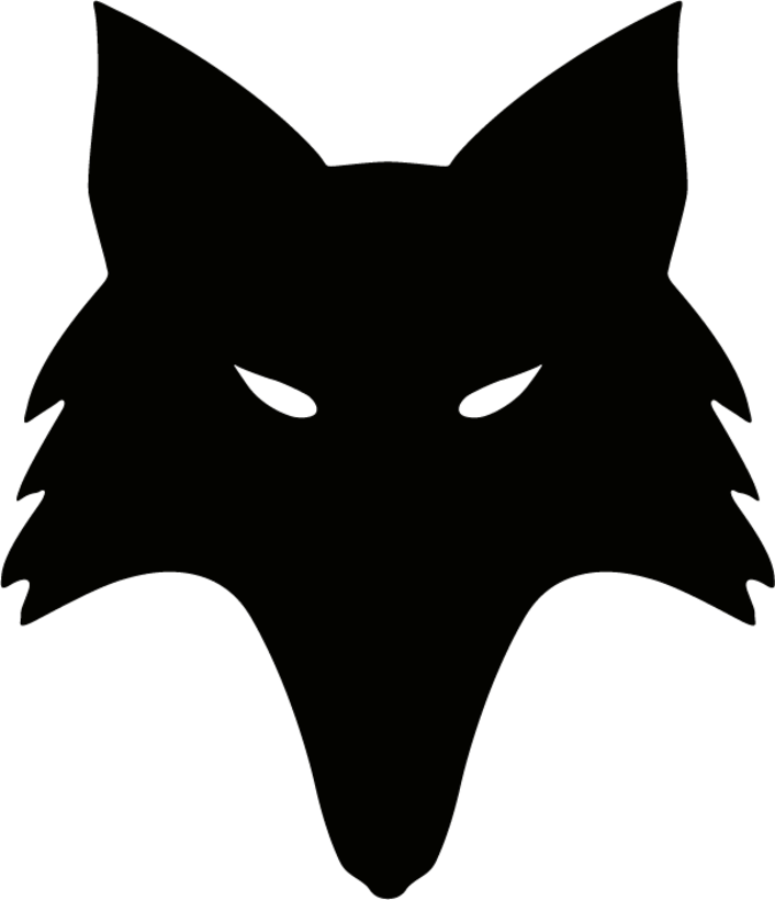 Fox-head-Blk