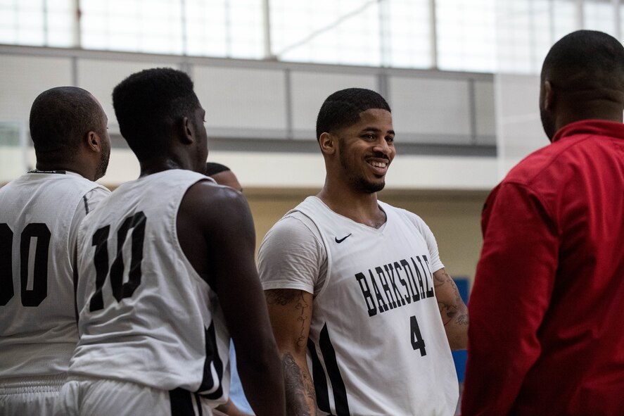 Barksdale Bombers make baskets