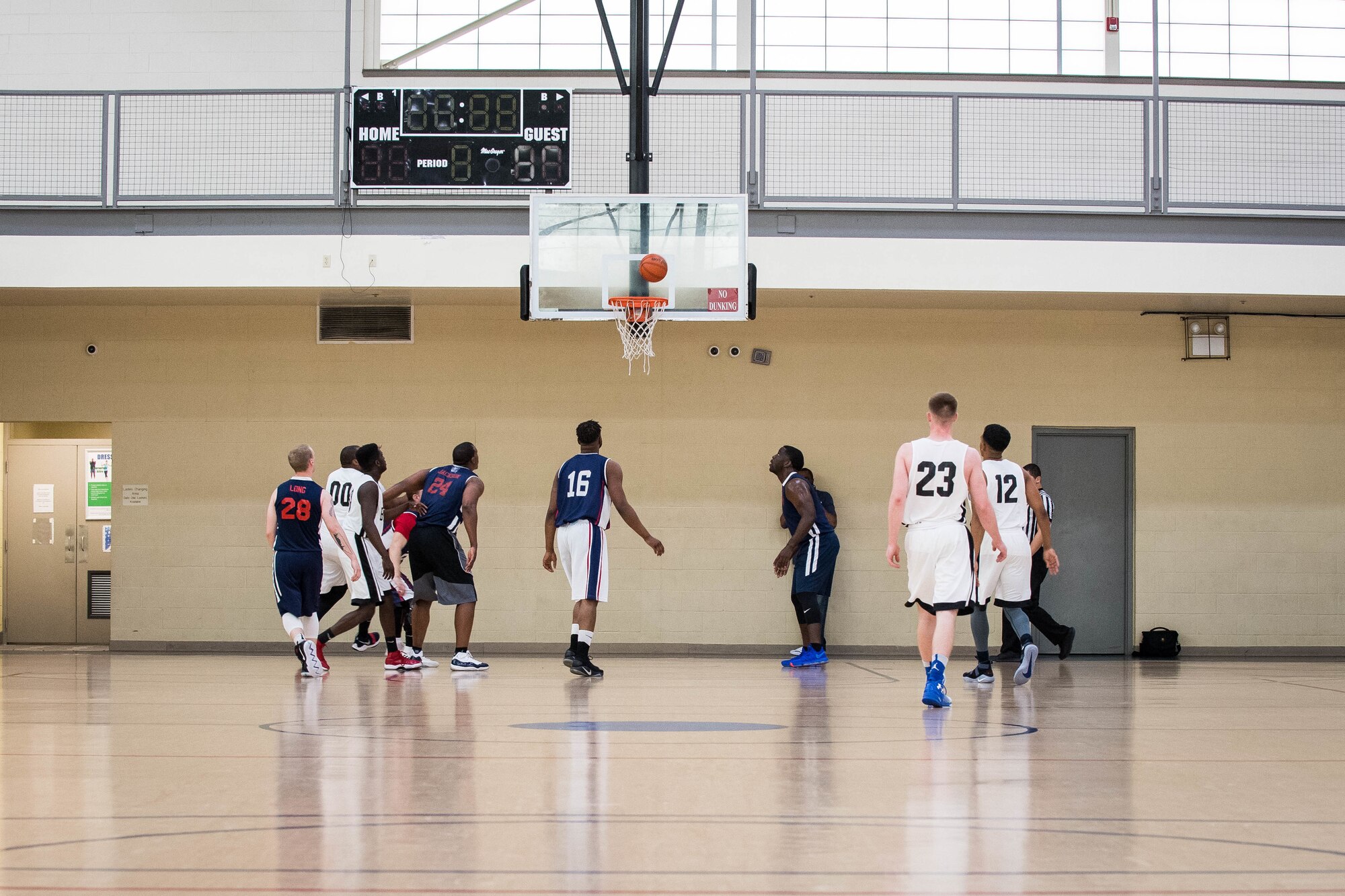 Barksdale Bombers make baskets