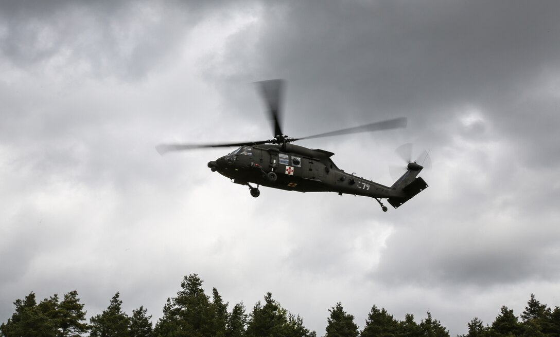 UH60 Helicopter from 10th Combat Aviation Brigade, 10th Mountain Division