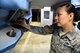 U.S. Air Force Staff Sgt. Sara Gonzales, 480th Aircraft Maintenance Squadron weapons load crew chief, inspects the advanced lancher interface controller (ALIC) for an F-16 Fighting Falcon at Spangdahlem Air Base, Germany, Feb. 21, 2018. The F-16 is the aircraft utilized by the 52d Fighter Wing.(U.S. Air Force photo by Staff Sgt. Joshua R. M. Dewberry)