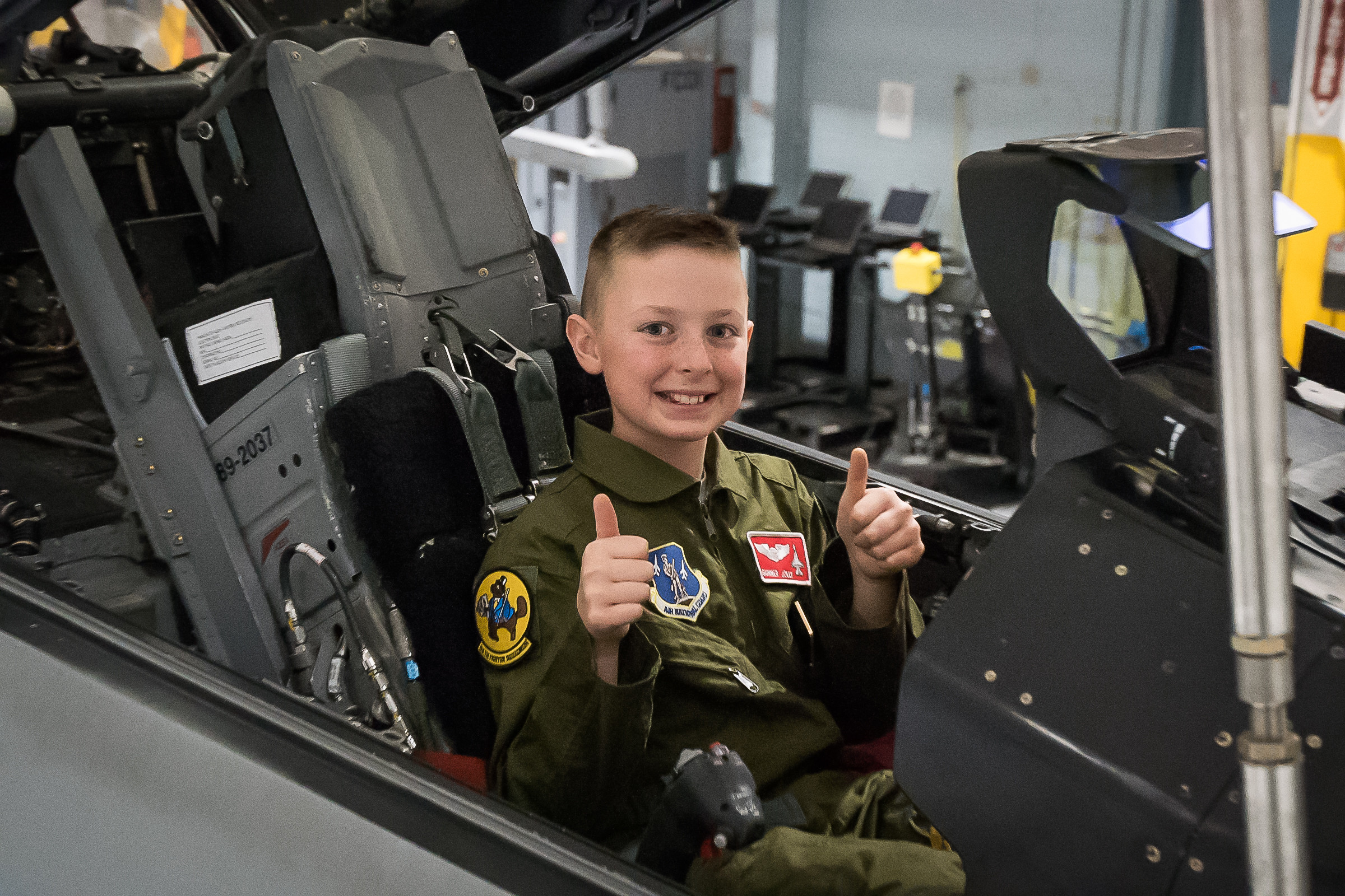 a wing fighter pilot