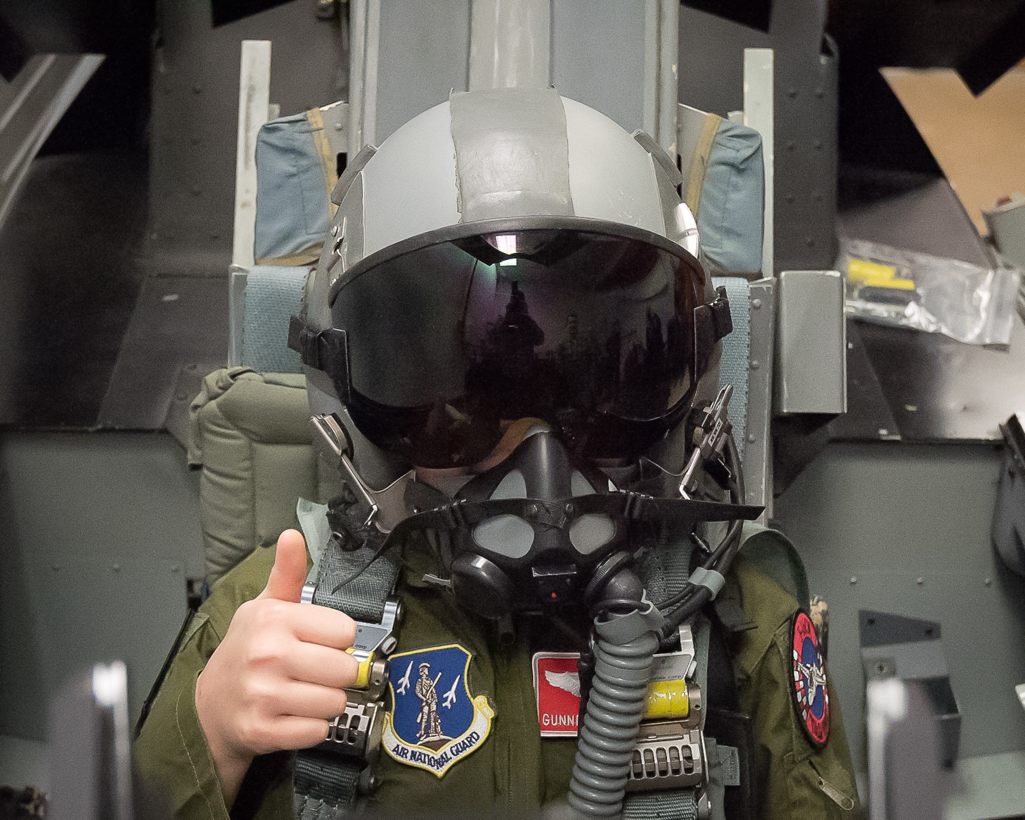 Andrew "Gunner" Jolly is 138th Fighter Wing's Newest Pilot for a Day