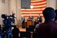 Nebraska Gov. Pete Ricketts addresses the media, March 19, 2018, at the Nebraska State Capitol in Lincoln, Nebraska after signing a change to Rule 21, which regulates state teaching licenses,which will make it easier for military spouses to teach immediately if they have recently arrived from out of state.