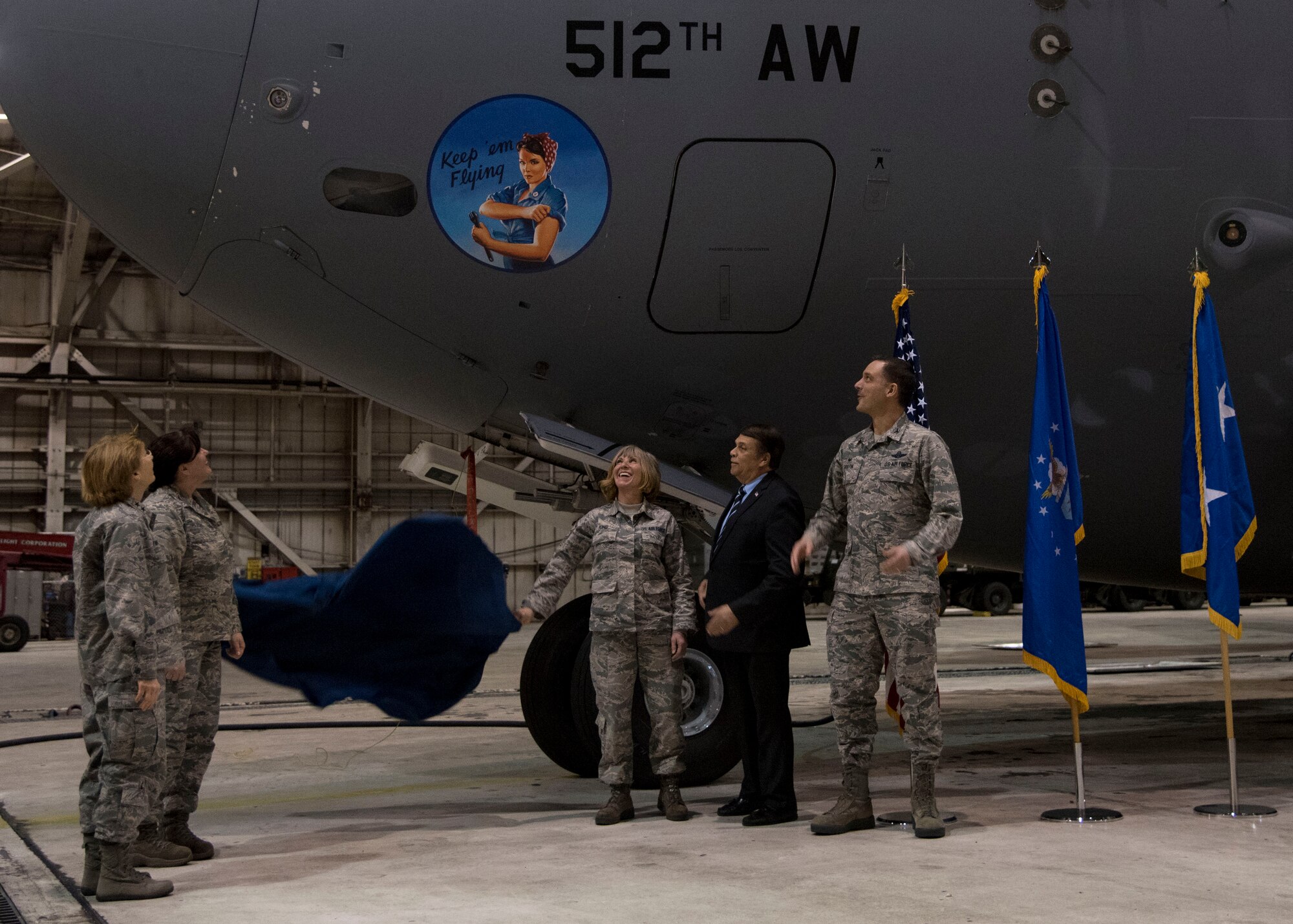 Lady maintainers “Keep ‘em Flying”