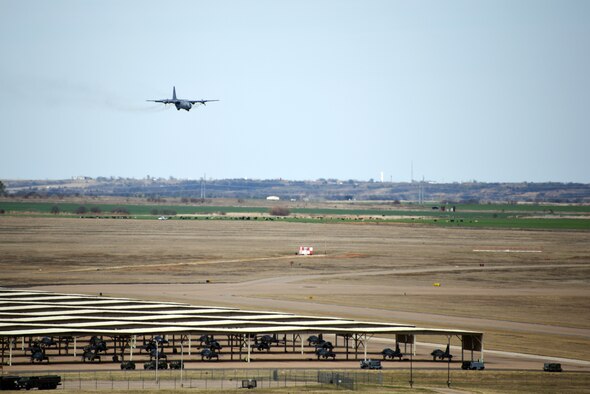 MC-130P Combat Shadow arrives at Sheppard