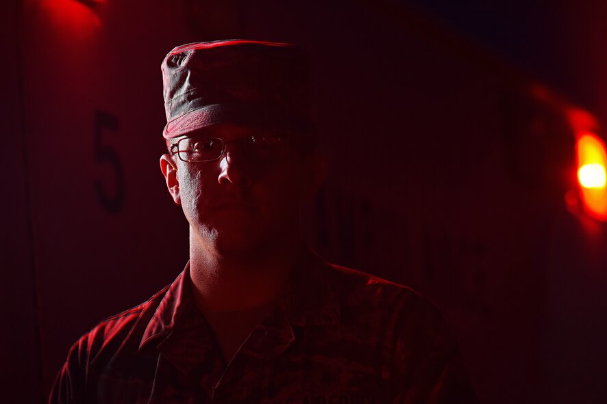 U.S. Air Force Staff Sgt. Jerry Byrom, 20th Medical Group emergency medical technician, served at the emergency room at the Landstuhl Medical Center, in Landstuhl, Germany for a year before arriving to Shaw Air Force Base, S.C.