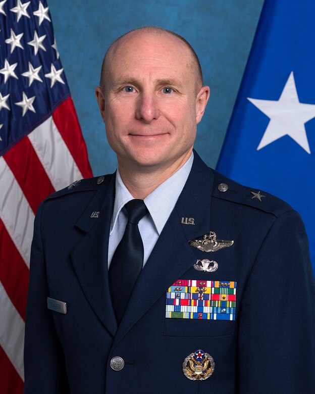 Brig. Gen. Carl Schaefer, 412th Test Wing commander