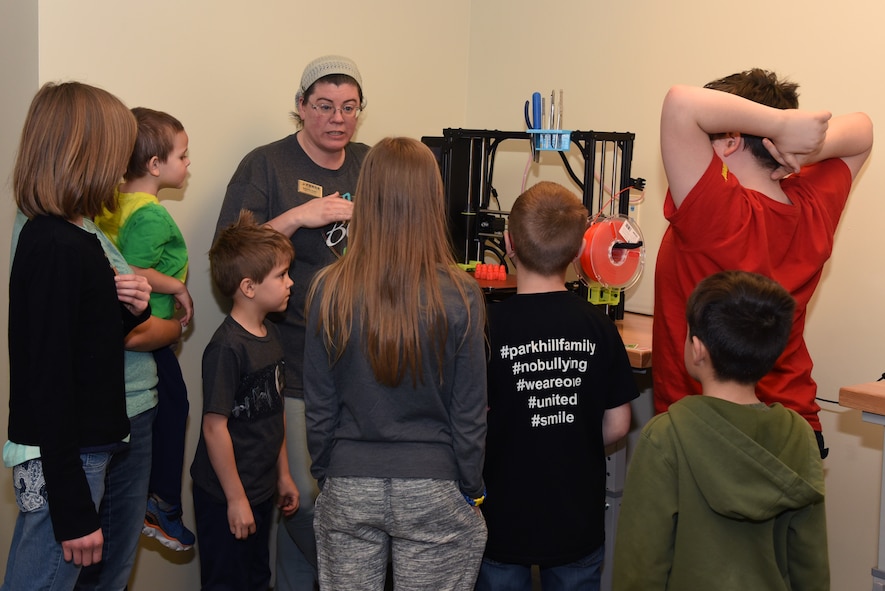 22 ARW, McConnell Library, STEM education