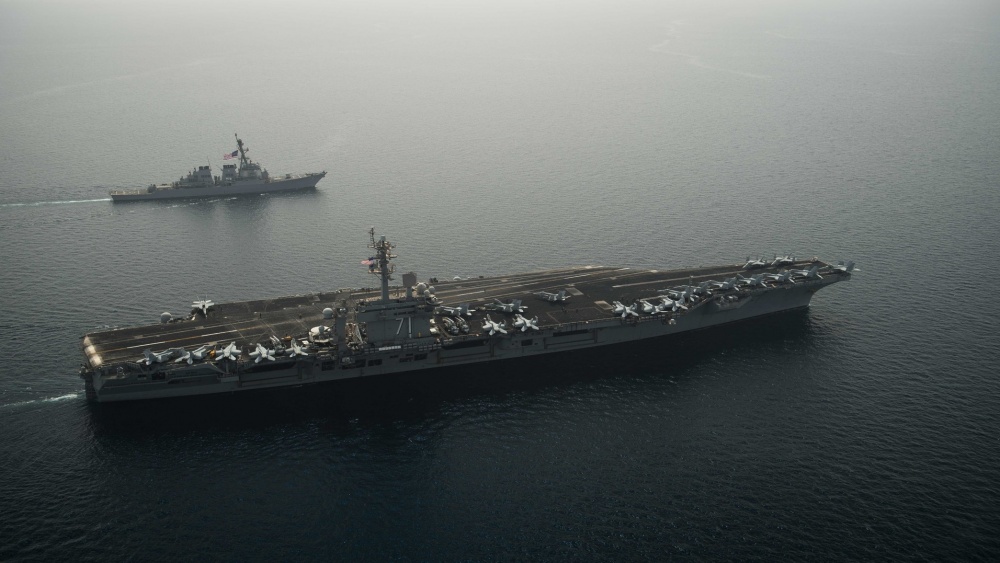 Theodore Roosevelt Supports Oir And Ofs In U S 5th Fleet U S Naval