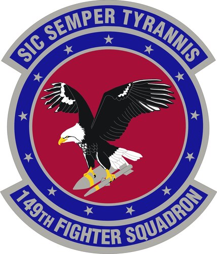 149th Fighter Squadron Emblem