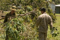 US Marines, ADF service members aid community during Tropical Cyclone Marcus aftermath