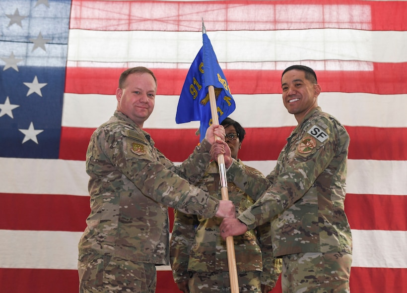 Activation and Assumption of Command, commander, security forces, Airmen