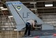 Senior Airman Tanner Apple, 309th Aircraft Maintenance Unit dedicated crew chief, inspects the flight control accumulator , March 22, 2018 at Luke Air Force Base, Ariz. Apple was named the Air Education and Training Command crew chief of the year for 2017 and now competing at the Air Force-level. (U.S. Air Force Photo by Senior Airman Pedro Mota)