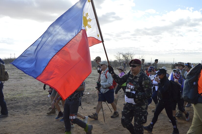 Army Reserve Soldiers tackle Bataan Memorial Death March