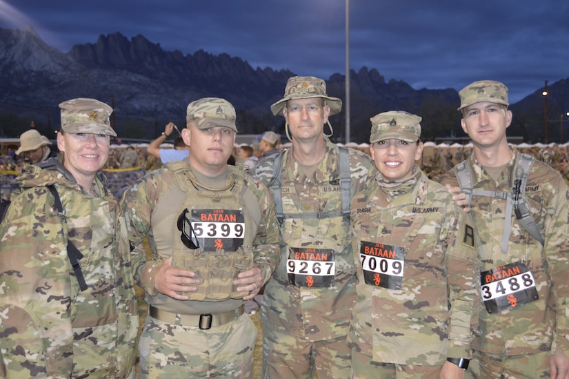 Army Reserve Soldiers tackle Bataan Memorial Death March