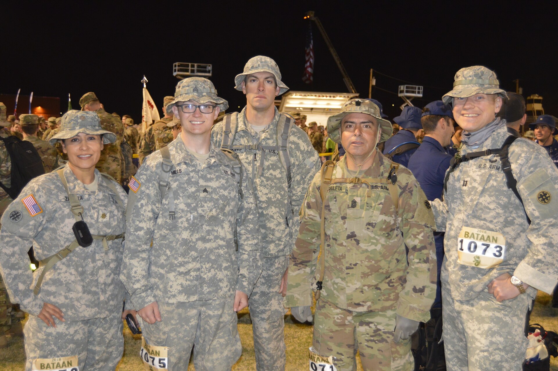 Army Reserve Soldiers tackle Bataan Memorial Death March