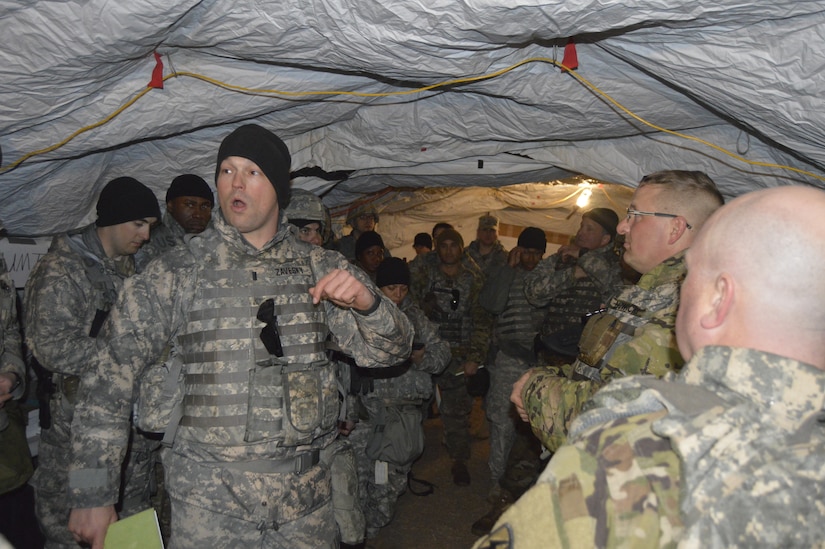 Army Reserve Soldiers push through challenges during training