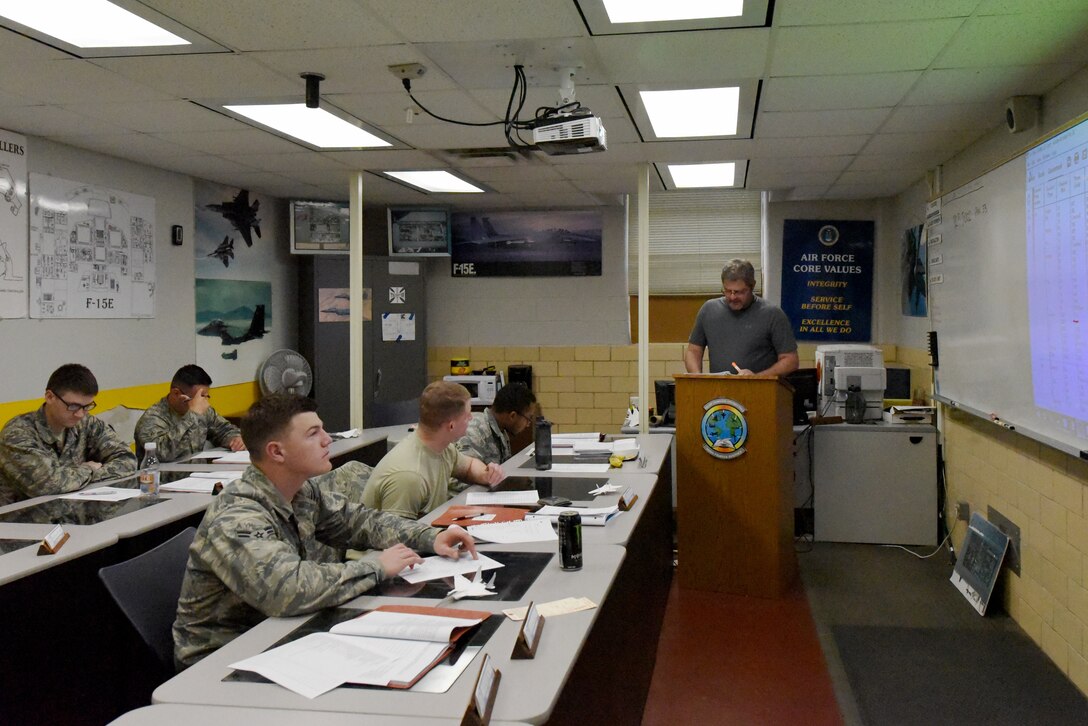 365th TRS avionics classroom