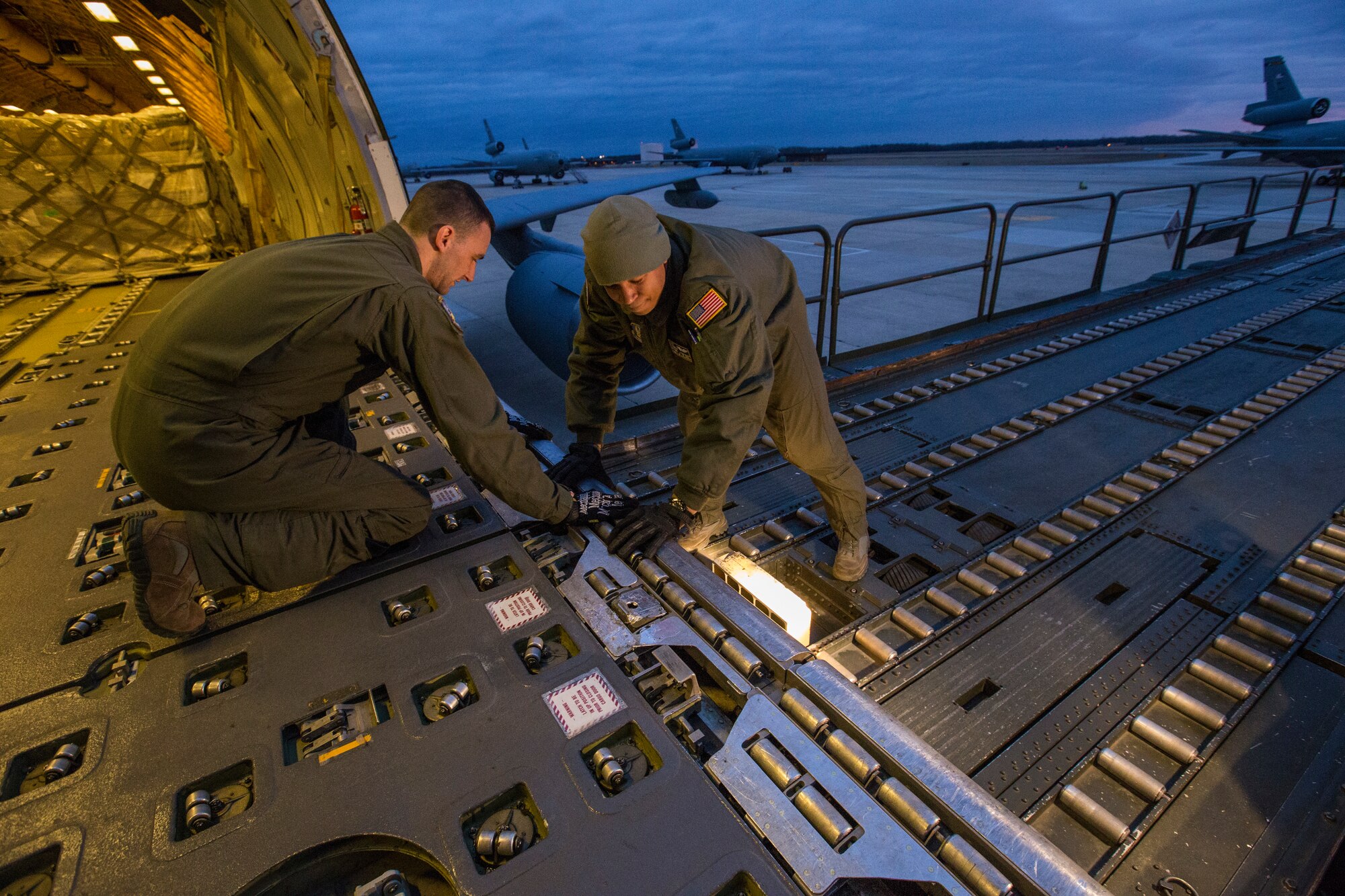 The 514th is an Air Force Reserve Command unit located at Joint Base McGuire-Dix-Lakehurst. (U.S. Air Force photo by Master Sgt. Mark C. Olsen)