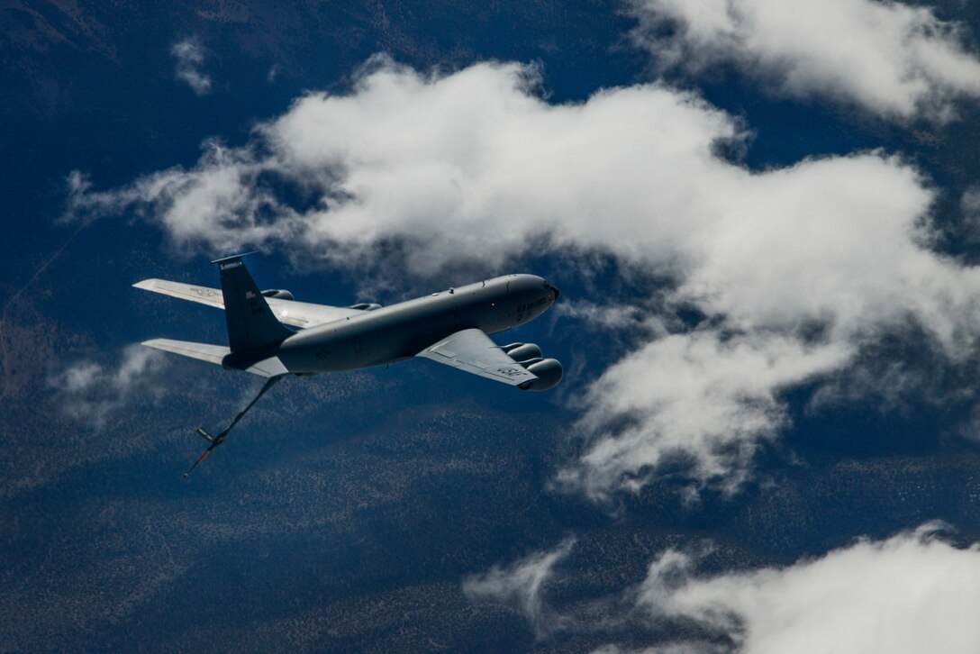 Ops support assists with KC-135 mission during Red Flag 18-2
