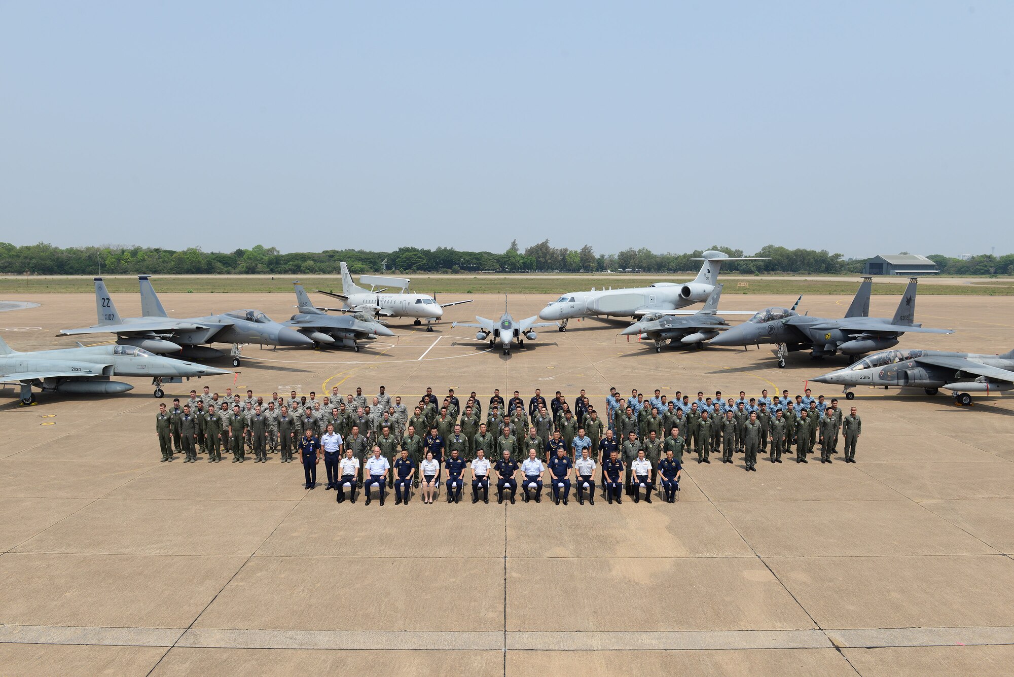 Airmen conduct training during COPE TIGER 2018