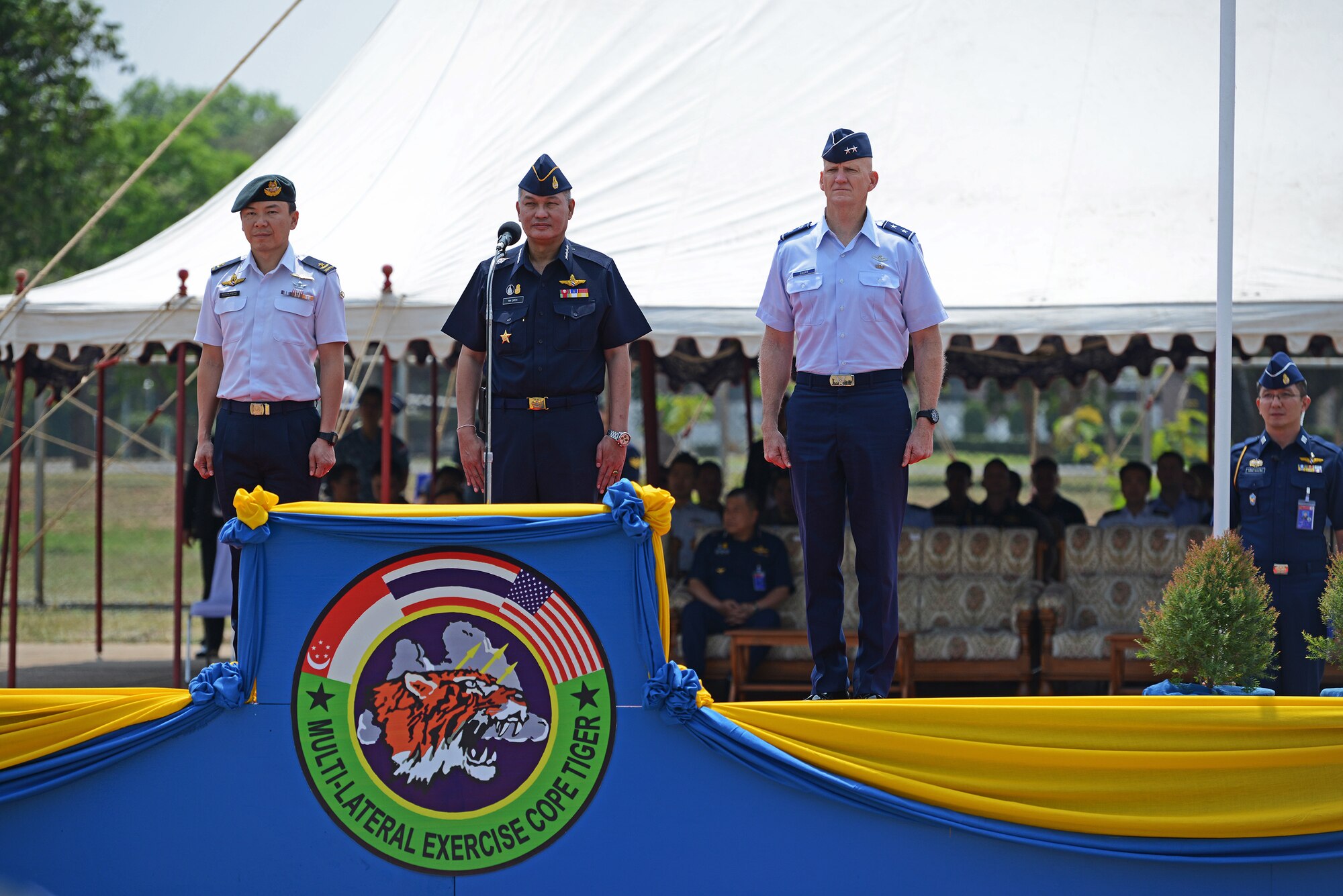 Airmen conduct training during COPE TIGER 2018