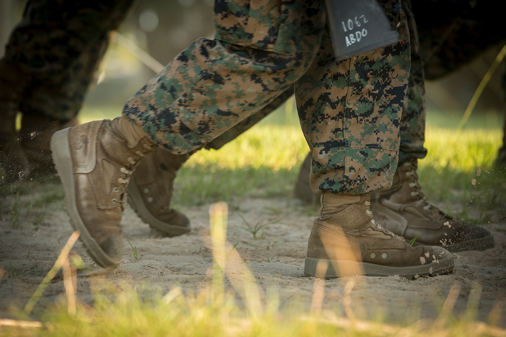 Corps to assess boots at Parris Island