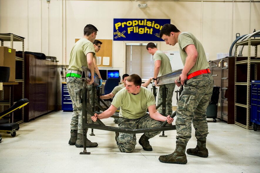 354th MXS Propulsion flight keeps jets in the fight