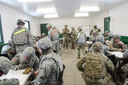 LTG Luckey observes training at Fort McCoy