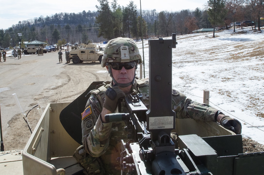 LTG Luckey observes training at Fort McCoy