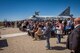 A ceremony attended by more than 250 people, kicked off the fully funded Phase 1 construction of the new Air Force Flight Test Museum, which will welcome a larger, state-of-the-art new building and be accessible to the public. (U.S. Air Force photo by Matt Williams)