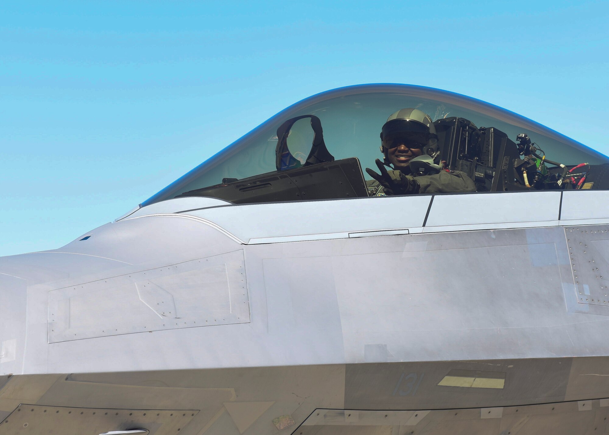 The U.S. Air Force Air Combat Command F-22 Raptor Demonstration Team performs their capabilities for event-goers in Yuma, Arizona and Lancaster California, March 18 and March 24-25, 2018.