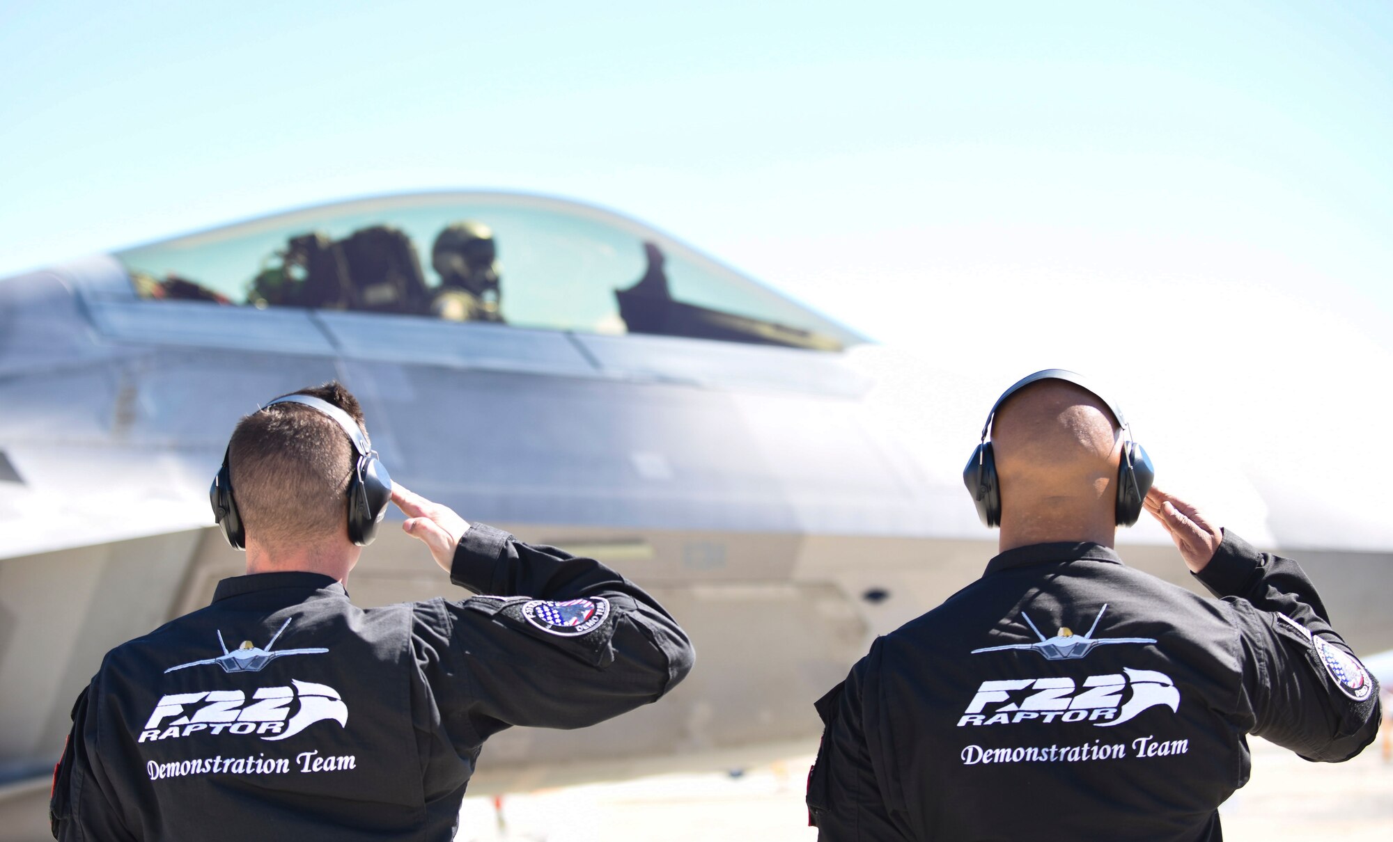 The U.S. Air Force Air Combat Command F-22 Raptor Demonstration Team performs their capabilities for event-goers in Yuma, Arizona and Lancaster California, March 18 and March 24-25, 2018.