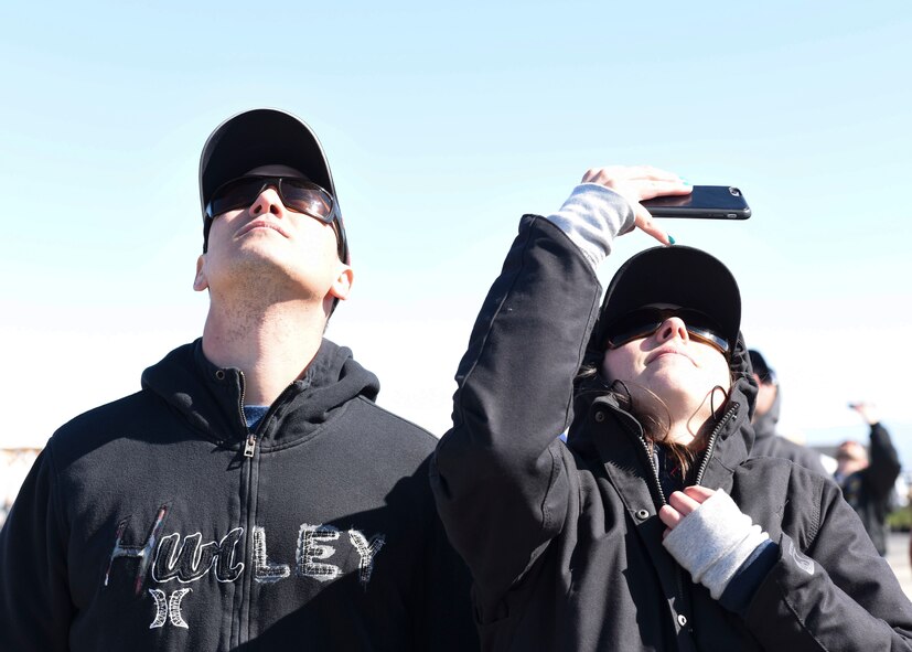 The U.S. Air Force Air Combat Command F-22 Raptor Demonstration Team performs their capabilities for event-goers in Yuma, Arizona and Lancaster California, March 18 and March 24-25, 2018.