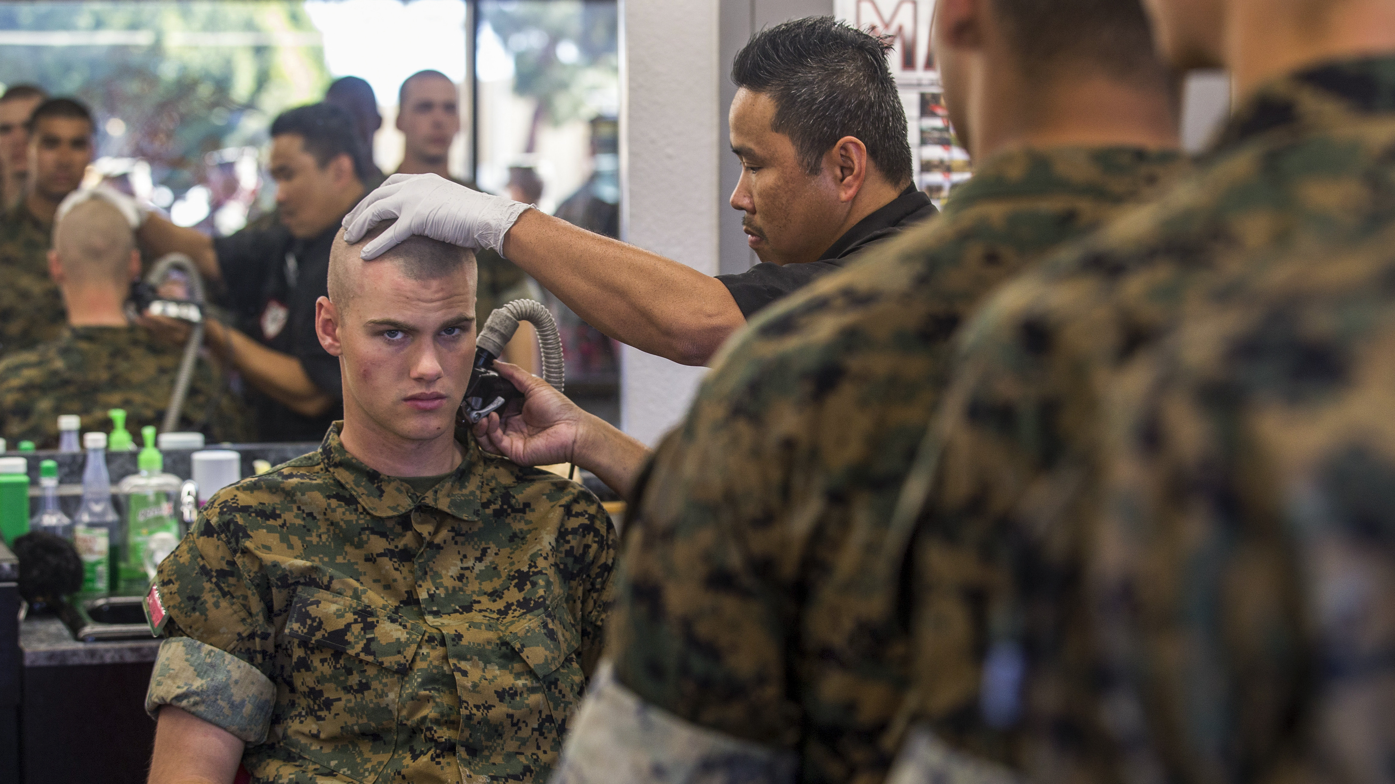 Marine Haircut