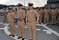 USS Blue Ridge, C7F Chiefs Celebrate 125th CPO birthday