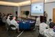 U.S. Air Force Airmen from the 354th Fighter Wing attend the wing’s Air Force Assistance Fund (AFAF) campaign kick-off breakfast March 26, 2018, at Eielson AFB, Alaska. The AFAF campaign gives Airmen the opportunity to donate to charities that help other members of the Air Force and their families. (U.S. Air Force photo by Airman 1st Class Isaac Johnson)
