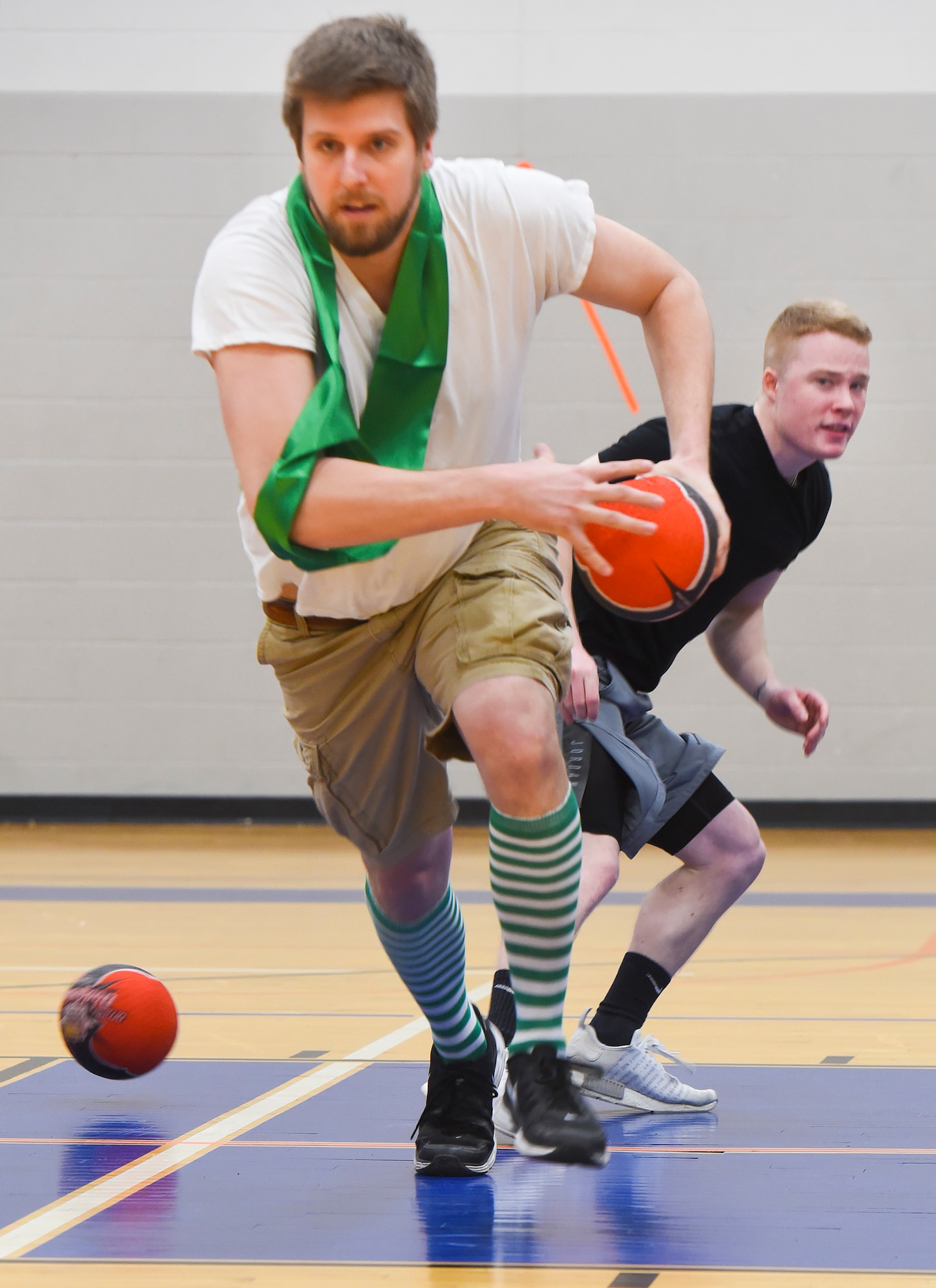 Dodgeball exercise in resiliency