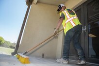 502nd ABW Civil Engineers repair walkway