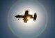 A U.S. Air Force A-10C Thunderbolt II performs a flyover during the annual Heritage Flight Training and Certification Course at Davis-Monthan Air Force Base, Ariz., March 4, 2018. During the course, aircrews practice ground and flight training to enable civilian pilots of historic military aircraft and U.S. Air Force pilots of current fighter aircraft to fly safely in formations together. (U.S. Air Force photo by Airman 1st Class Alexander Cook)