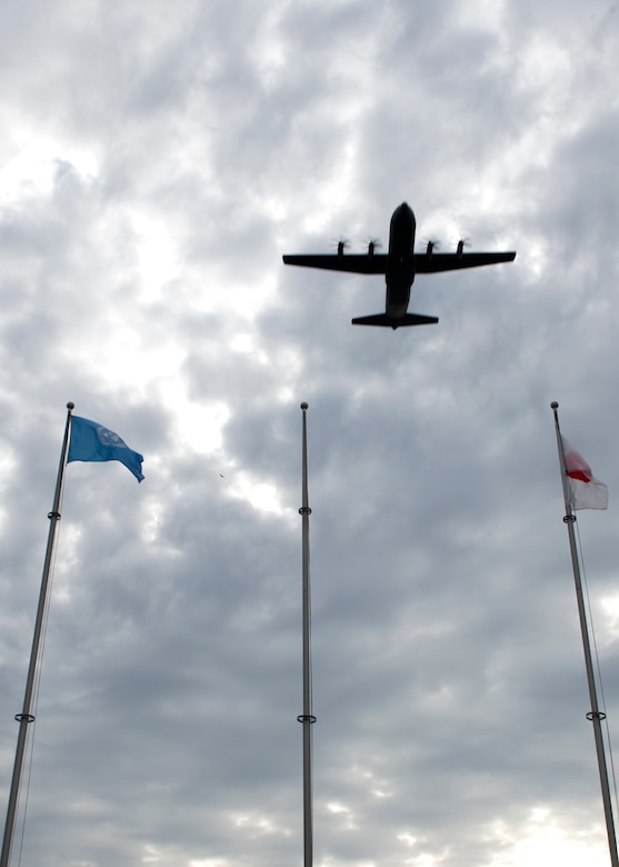 C-130 Statue Unveiling marks Fleet Complete