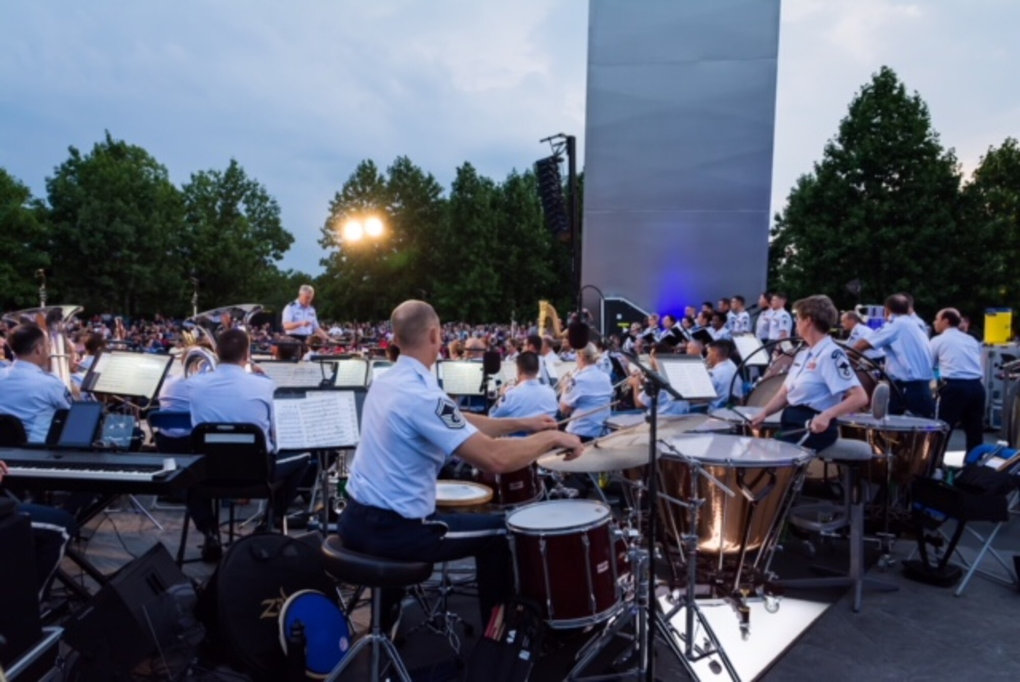 The United States Air Force Band's Summer Concert Series begins May 26th, 2018. Photo by Chief Master Sgt. Robert Kamholz/released
