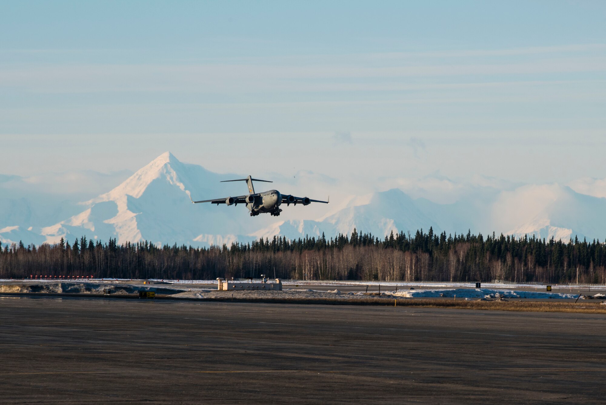 A civic leader tour hosted by the Chief of Staff of the Air Force visited Eielson Air Force Base April 28, 2018;this was the final stop in a broad tour of the Pacific Air Forces area of responsibility that included visits to Guam, Hawaii, Korea and Japan.